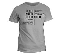 fashwork Tshirt Certe Notti la Macchina è Calda e Dove Ti Porta Lo Decide lei. - Idea Regalo