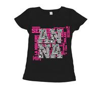 fashwork Tshirt Compleanno Anna - Nome della festeggiata Maglietta Unica e Originale - Eventi - Idea Regalo