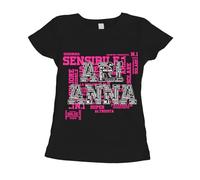 fashwork Tshirt Compleanno Arianna - Nome della festeggiata Maglietta Unica e Originale - Eventi - Idea Regalo