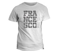 fashwork Tshirt Compleanno Francesco Nome del festeggiato Maglietta Unica e Originale - Eventi - Idea Regalo in Cotone