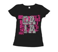 fashwork Tshirt Compleanno Gaia - Nome della festeggiata Maglietta Unica e Originale - Eventi - Idea Regalo