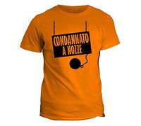 fashwork Tshirt condannato a Nozze- Addio al Celibato - Humor - in Cotone