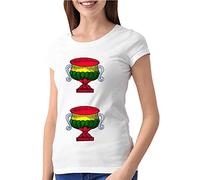 fashwork Tshirt Divertente Scopa Due di Coppe - briscola - Maglietta Divertente - Idea Regalo