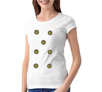 fashwork Tshirt Divertente Scopa Settebello - Sette di Denari - briscola - Maglietta Divertente - Idea Regalo