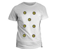 fashwork Tshirt Divertente Scopa Settebello - Sette di Denari - briscola - Maglietta Divertente - Idea Regalo