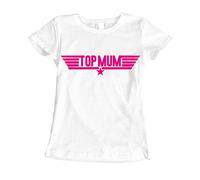 fashwork Tshirt Festa della Mamma Top Mum - Parody - Humor - Happy Mother's Day - Idea Regalo - in Cotone