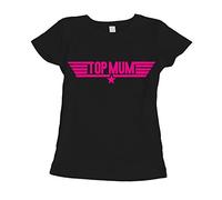 fashwork Tshirt Festa della Mamma Top Mum - Parody - Humor - Happy Mother's Day - Idea Regalo - in Cotone