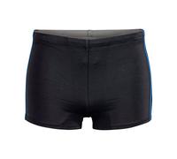 Fashy 24008_01 - Shorts da Mare Uomo, Colore Nero/Blu, Nero (Nero/Blu), 7