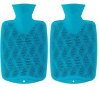 Fashy 6404 59 Aqua - Borsa dell'acqua calda, 0,8 l, con superficie 3D (Confezione da 2)