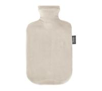Fashy Borsa dell'acqua calda, 2,0 l, con rivestimento in ratina, colore: beige