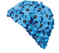 Fashy Cappa di gomma AUD fiori, blu