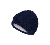 Fashy, Cuffia da Bagno Donna con Ruches, Blu (Marine), Taglia Unica