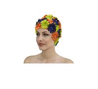 Fashy Cuffia da Bagno in Nylon con Fiore, Nuoto Donna