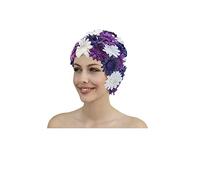 Fashy Cuffia da Bagno in Nylon con Fiore, Nuoto Donna