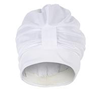 Fashy, Cuffia da Bagno Donna in Stoffa, Bianco (Weiß), Taglia Unica