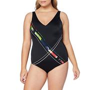 Fashy Damen Badeanzug, Costume Intero Donna, Multicolore con Motivo, 44D