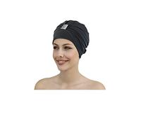 Cuffia Da Bagno Donna Nera Con Strass Accessorio