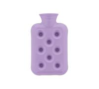 Fashy Mini borsa dell'acqua calda a nido d'ape, 0,5 l, lilla