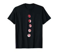Fasi della Luna Spirituale Mindfulness Illustrazione Maglietta