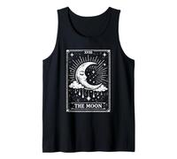Fasi lunari estetiche celestiali dei tarocchi della Strega occulta Canotta