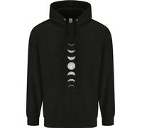 Fasi Lunari Superluna Eclissi Luna Piena Felpa Uomo