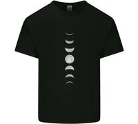 Fasi Lunari Supermoon Eclissi Luna Piena T-Shirt Ragazzi Ragazze