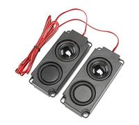 fasient Altoparlante audio portatile nero 8Ω 5W Heavy Bass audio cavità 40mm altoparlante magnetico interno doppio con grande volume per tutti i tipi di prodotti digitali