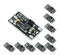 Fasizi 10PCS Multifunzionale FAI DA TE Mini DC-DC Batteria Al Litio Boost Modulo Step Up Board Convertitore 3.7V a 12V Regolatore di Tensione Regolare 5V/8V/9V Indicatore LED