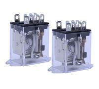 Fasizi 2 pezzi DC 12V bobina relè di potenza 8 pin 10A DPDT relè di potenza elettromagnetico commutatore JQX-13F