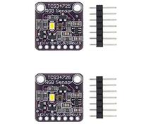 Fasizi 2pcs TCS34725 RGB Luce Colore Sensore di Riconoscimento Modulo per Arduino