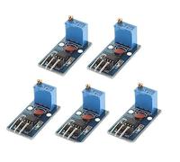 Fasizi 5pcs NE555 Generatore di impulsi modulo di frequenza regolabile 5-12V DC