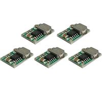 Fasizi 5PCS piccolo mini 360 modulo di alimentazione DC regolabile mini passo giù modulo