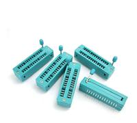 Fasizi 5PCS Universale 28 Pin Zif Dip Tester IC Test Socket