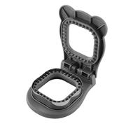 Fasizi Sandwich Maker Sigillatrice Taglierina Quadrato Sandwich Maker per Pranzo Facile per Lunchbox Scolastico e Bento Box Grigio