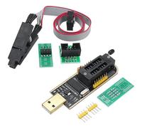 Fasizi SOP8 SOIC8 - Clip di Prova per EEPROM 25CXX / 24CXX + CH341 24 25 Series EEPROM Flash BIOS USB Programmatoreo