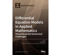 Fasma Diele Differential Equation Models in Applied Mathemati (Copertina rigida)