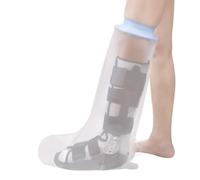 Fasola Protezione Gesso Gamba per Doccia e Bagno, Riutilizzabile Copertura Impermeabile Gesso Gamba per Gamba, Ginocchio, Piede e Alluce Rotti