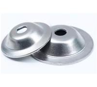 FASOLI Coppa del Piede Regolabile a Forma di Corno Guarnizione in Acciaio Inossidabile 304 Rondella concava Convessa M4 / M5 / M6 10 Pezzi (Size : M4-16)