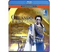 Vivaldi: Orlando Furioso (Blu-ray) Prina Antenucci Cirillo Fasolis I Barocchisti