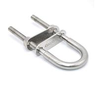 Faspiroty in acciaio inossidabile per barca di poppa/farfallino con occhiello a U per marinaio M12x150MM Confezione da 1