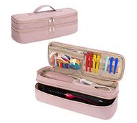 Fasrom Custodia da Viaggio a Doppio Strato Compatibile con REVLON One Step Asciugacapelli Spazzola Volumiser Original 1.0, Plus 2.0 e Styler, Rosa