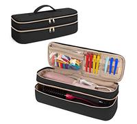 Fasrom Custodia da Viaggio a Doppio Strato Compatibile con REVLON One Step Asciugacapelli Spazzola Volumiser Original 1.0, Plus 2.0 e Styler, Nero