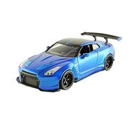 Fast & Furious Brian's Nero Nissan Skyline 2000 Gt-R 1:24 Die Cast Veicolo