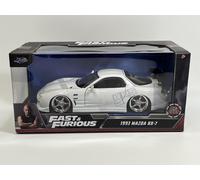 Fast And Furious 1993 Mazda RX-7 Bianca HKS Power 1:24 Scala Jada 32607