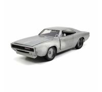 Fast And Furious 7 1968 Dodge Caricabatterie R/T Bare Metallo 1:24 Scala Jada