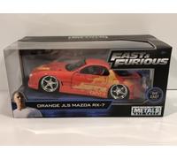 Fast And Furious Arancione JLS 1995 Mazda RX-7 1:24 Jada 30747