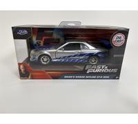 Fast And Furious Brians Nissan Skyline Gt R R34 Scala 1:3 2 Jada