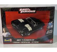 Fast And Furious Doms Plymouth GTX 1:25 Scala Modello Kit Revell 07692