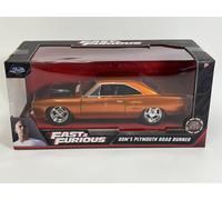 Fast And Furious Doms Plymouth Road Runner Arancione 1:24 Scala Jada 253203030