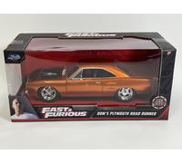 Fast And Furious Doms Plymouth Road Runner Arancione 1:24 Scala Jada 253203030